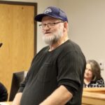New Sole Commissioner Harold Collins described the crowd size at his first county meeting as “overwhelming” last week. Photo by Shawn Jarrard