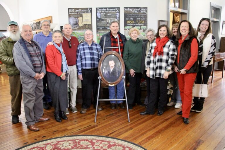 Portrait dedication preserves legacy of local preacher