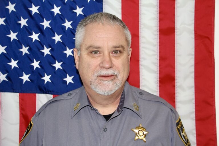 Shawn Dyer Union County Sheriff (title below name)