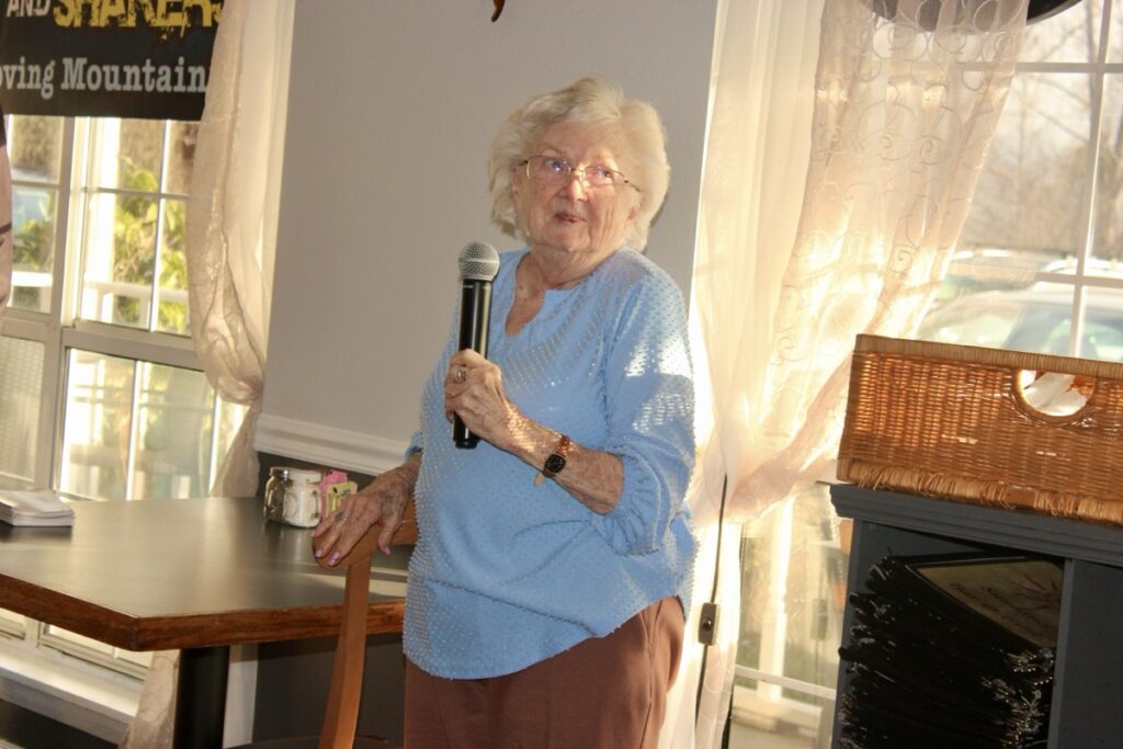 Elaine McEver is the loving “House Mom” for the Almost There Ministry. Photo by Brittany Holbrooks