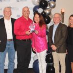 River City Bank received the coveted “Business of the Year” award at the annual awards banquet by the Chamber of Commerce. Photo by Brittany Holbrooks