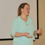 Katy Westbrook of Lux Mitigation and Planning spearheaded the first of several local disaster planning meetings to implement the county’s five-year plan update. Photo by Brittany Holbrooks