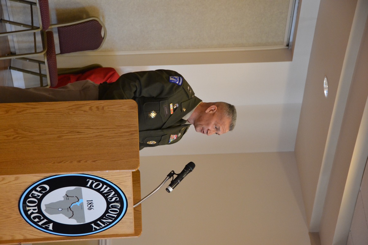 U.S. Army Maj. Gen. Frank J. Lozano served as keynote speaker for the 80th Anniversary Ceremony marking the Battle of Iwo Jima last week. Photo by Shelly Knight