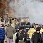 Tragically, a man died Sunday in a home explosion that reverberated for miles in the mountains surrounding Young Harris. Photo by Shawn Jarrard