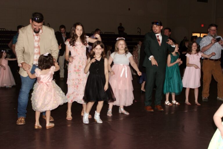 Fathers and daughters had a heartfelt blast at the annual Daddy Daughter Dance this month. Photo by Brittany Holbrooks