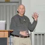 This month, the Union County Historical Society hosted UGA Professor Dr. Scott Merkle for a talk on “The Restoration of the American Chestnut Tree.” Photo by Brittany Holbrooks