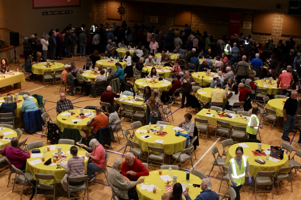 The Super Chef Showdown enjoyed record-breaking attendance this year at First United Methodist Church. Photo by Brittany Holbrooks