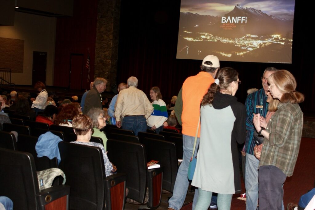 The Banff Film Festival’s inaugural outing in Blairsville was such a success that there are already plans for it to return next year. Photo by Brittany Holbrooks