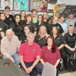 Union County E-911 Dispatch is one big family, as displayed in the April 14 appreciation dinner held in the dispatchers’ honor. Photo by Brittany Holbrooks