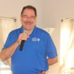 Scottish Festival Entertainment Chair Greg Beyer spoke with the Mountain Movers and Shakers last week. Photo by Brittany Holbrooks