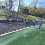 Participants taking to the track for one of several athletic events celebrated by the Towns-Union Special Olympics at host Towns County Schools last week. Photo by Shelly Knight
