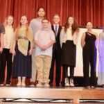 Nine talented students from Union and Towns counties in Georgia and Clay County, North Carolina, competed in the Top of Georgia Speech Contest last month. Photo by Brittany Holbrooks