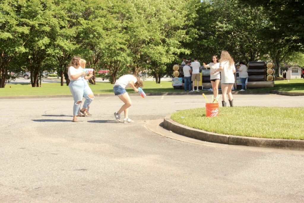 United Community hosted its annual Senior Bank Bash for Class of 2025 graduates at the Blairsville Main Branch on May 22. Activities on offer varied, from water guns to cornhole and more, and seniors received custom T-shirts, hats and plenty of food.