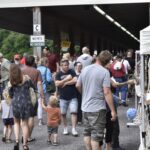 The Farmers Market was back to its bustling self during the 2025 season opener on Saturday. Photo by Todd Forrest