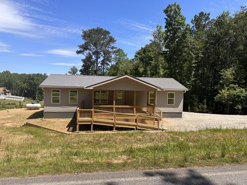 Plenty of hard work into the Panther 2 home by the local Habitat for Humanity and Union County Schools – and it has all paid off for the deserving homeowner.