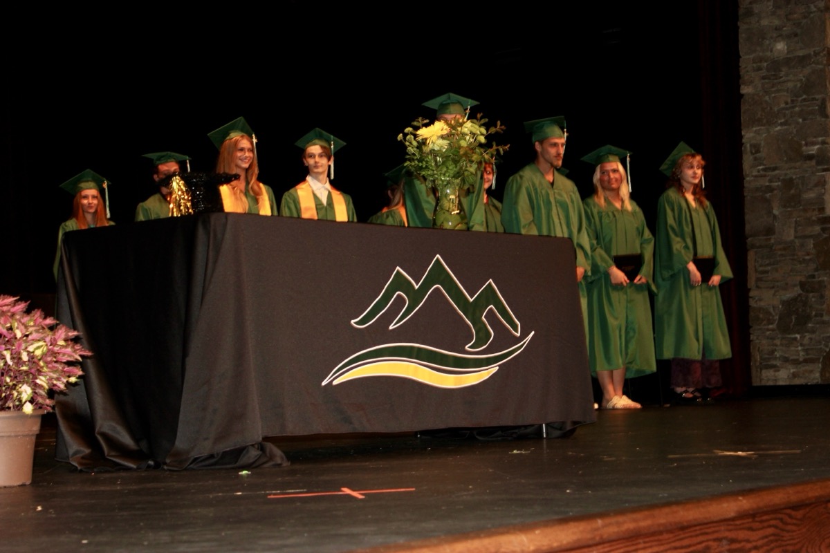 The Mountain Education Class of 2025 has plenty to look forward to after graduating on May 27. Photo by Brittany Holbrooks