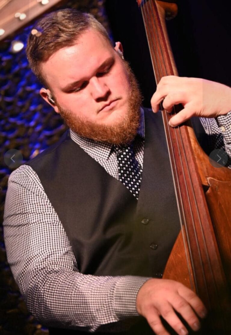 Talented musician Will Potts of Blairsville will be performing standup bass at the Grand Ole Opry this month and next. Photo/Submitted