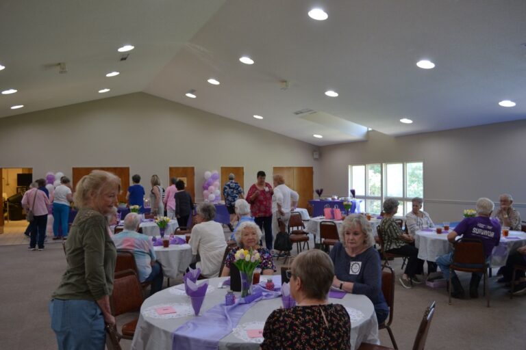 Cancer Society volunteers host survivors’ luncheon