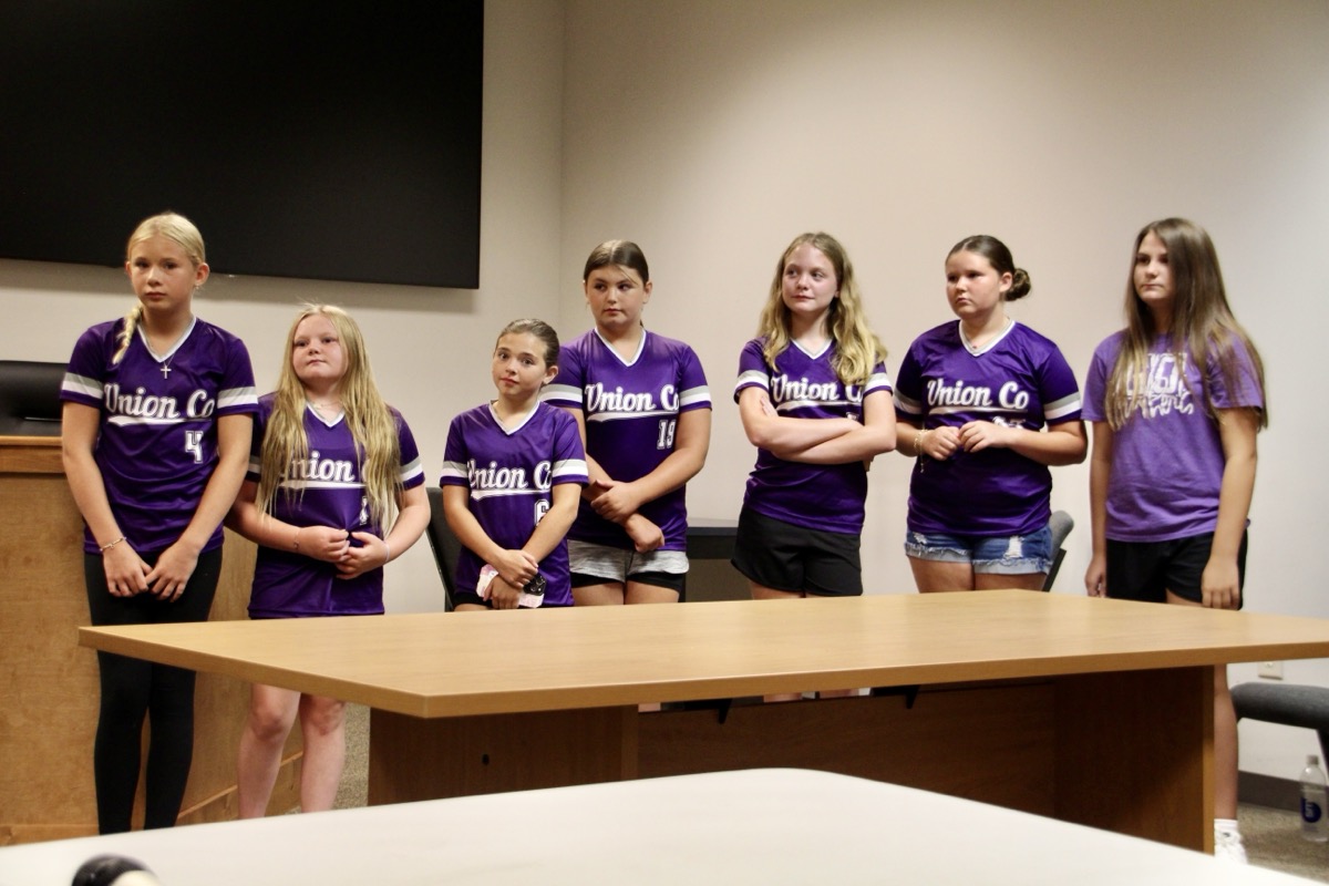 The Union County Rec Department’s 12U Girls Softball Allstar Team won the Mountain Athletic Conference this year, showcasing tremendous teamwork and coachability. Photo by Shawn Jarrard