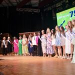 The Georgia Mountain Fair 75th Anniversary Party welcomed multiple past winners of the Miss Georgia Mountain Fair Pageant to the stage on Thursday. Photo by Lowell Nicholson