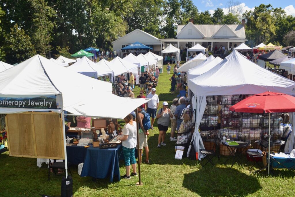 For years, the Mountain Heritage Festival by the Union County Historical Society has enthusiastically showcased the history and heritage of the area. Photo by Lowell Nicholson/2018