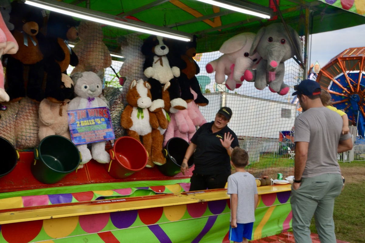 The Amusements of America carnival experience brings joy to young and old alike, always open during the nine-day span of the Georgia Mountain Fair. Photo by Brittany Holbrooks
