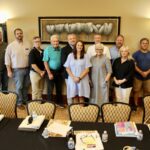The entire 13-member Union County Development Authority Board of Directors attended the first meeting of the recently re-formed authority last week, featuring nine voting directors and four non-voting directors. Photo by Shawn Jarrard