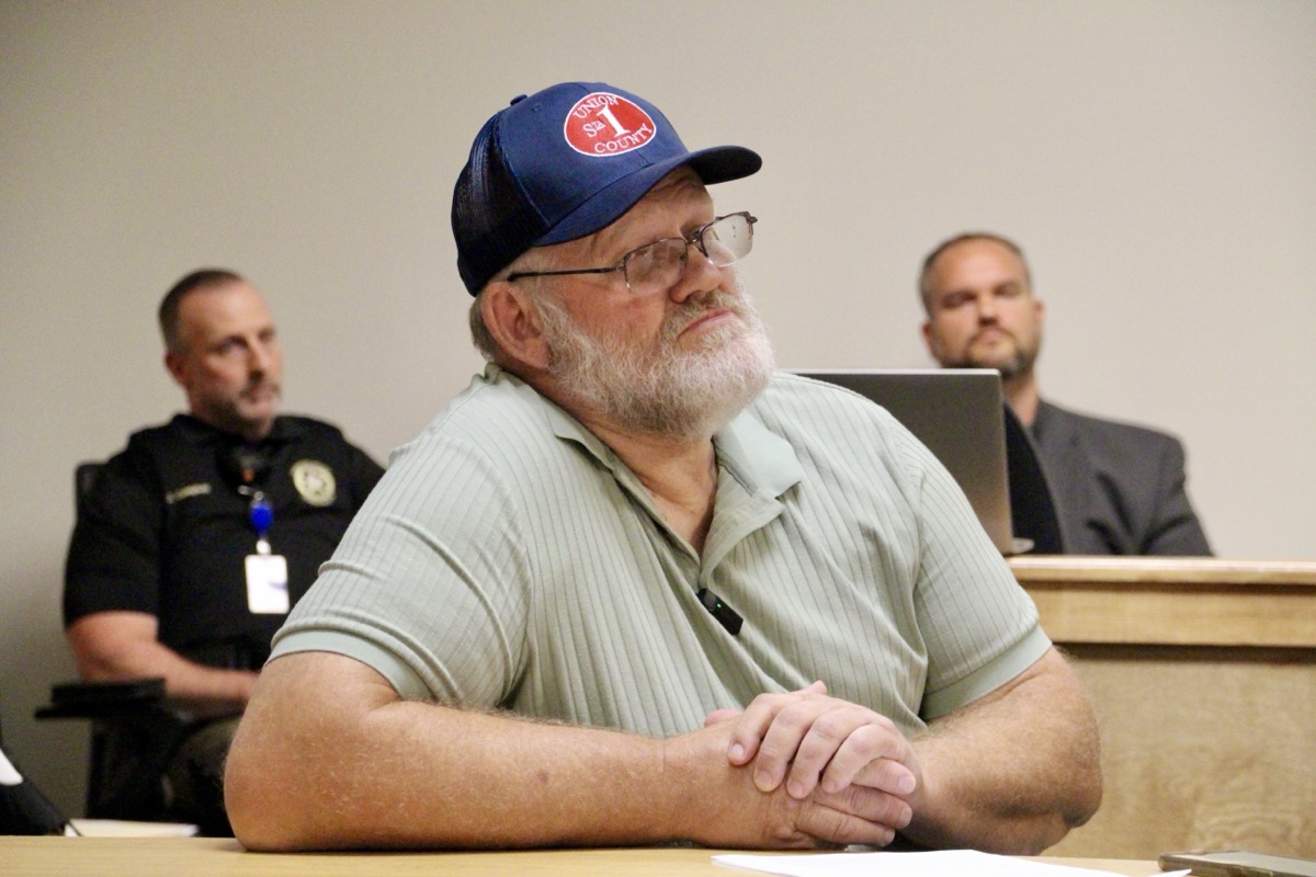 Sole Commissioner Harold Collins wants people to know that FLOST would help lower property taxes with support from visiting out-of-towners shopping locally. Photo by Shawn Jarrard