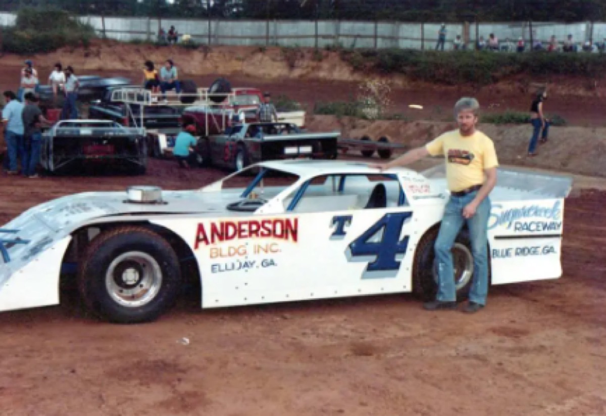 Although Johnny Thomas went on to race at many famous tracks across the Southeast, his career started at local dirt tracks in the tri-state area. Photo/Facebook