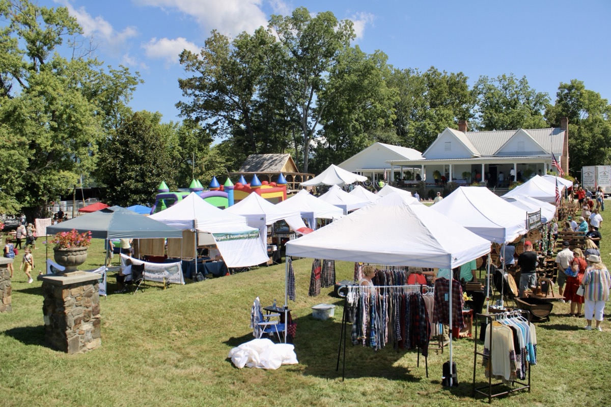The Mountain Heritage Festival filled Downtown Blairsville with thousands of guests over two gorgeous days of Labor Day Weekend. Photo by Lowell Nicholson