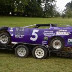 Positive Pathways Executive Director Shawna Harkins represents hope even in her off time, driving this racecar designed specifically to bring awareness to the plight of those suffering from addiction and mental health problems. Photo by Brittany Holbrooks