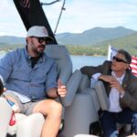 Rep. Clyde received a boat tour of Chatuge Dam from Boundary Waters Owner and Save Lake Chatuge Member Kevin Clem last week. Photo/Submitted