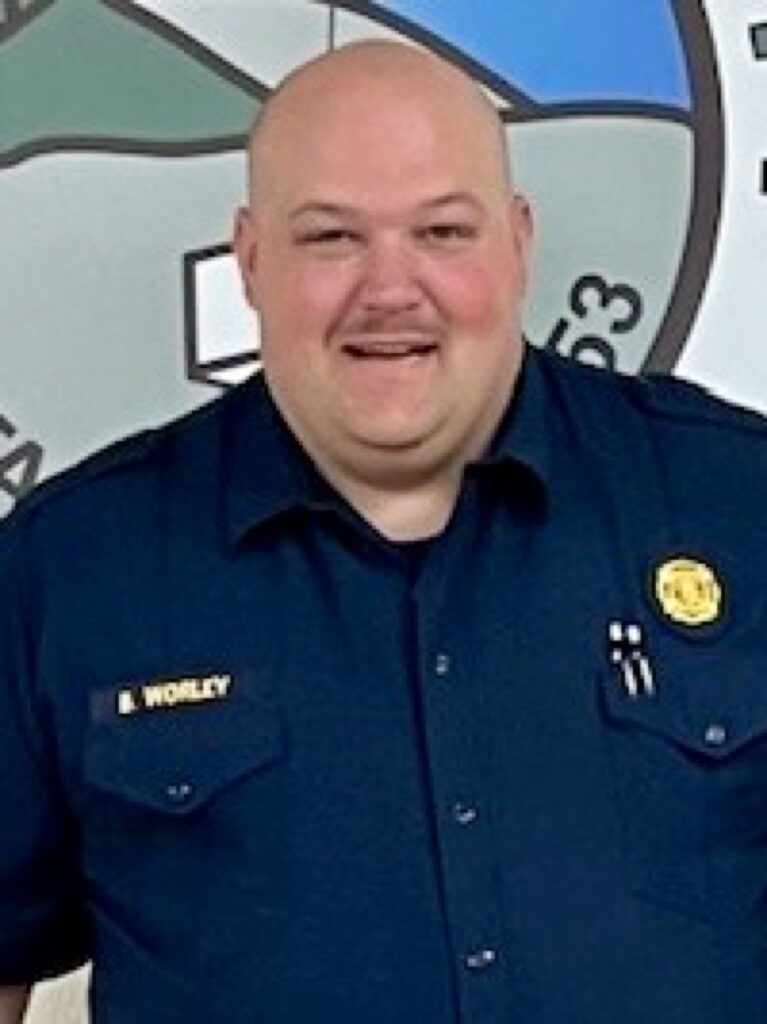 Brantley Worley McCaysville Police Captain (title below name)