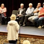 Most of the FLOST Town Hall on Thursday consisted of members of the public asking questions and making comments. Photo by Shawn Jarrard