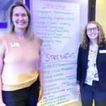 The Union County Housing Summit last week featured Kristen Miller, Ed.D. and Ashlee Tziganuk, Ph.D. of UGA’s Carl Vinson Institute of Government. Photo by Samantha Laratta