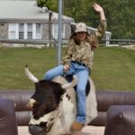 The 2025 Indian Summer Festival was kid-friendlier than ever, with multiple bounce houses, a mechanical bull and more on Saturday, Oct. 4, and Sunday, Oct. 5. Photo by Brittany Holbrooks