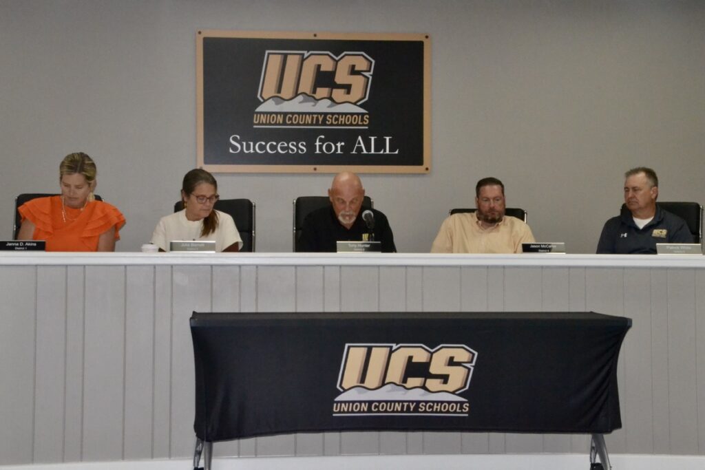 The Union County School Board is scheduled to make a millage rate decision this Thursday. Photo by Brittany Holbrooks