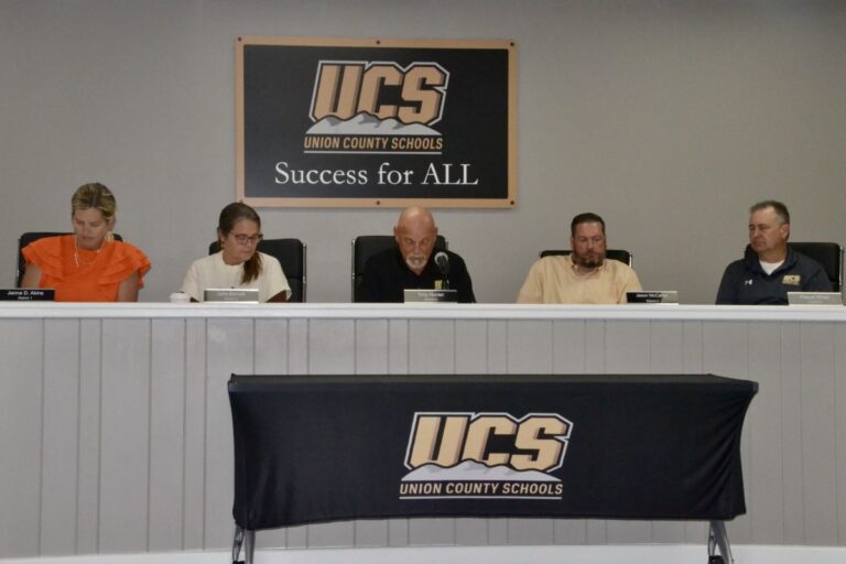 The Union County School Board is scheduled to make a millage rate decision this Thursday. Photo by Brittany Holbrooks