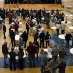 The Thanksgiving Blessings Dinner is a major volunteer undertaking with a goal of feeding those in need and sharing the love of Jesus. Pictured here, the 2021 effort at House of Prayer Church. Photo/North Georgia News