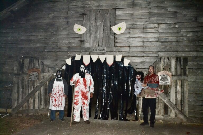 The Reece Farm created a truly spooky atmosphere for its inaugural Boo Barn experience, welcoming members of the community for two nights of frightful fun Oct. 24 & 25. Photo by Brittany Holbrooks