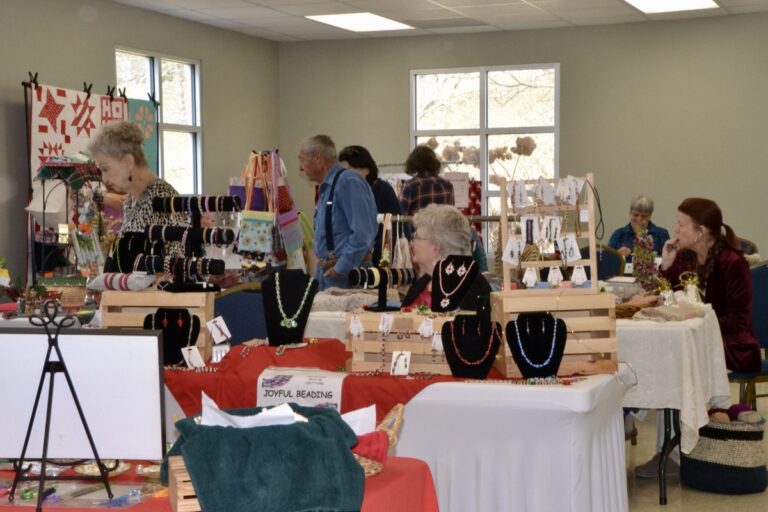 The 2025 Christmas Bazaar at the Union County Senior Center was a big success this month, helping to raise money for the local senior programs. Photo by Brittany Holbrooks