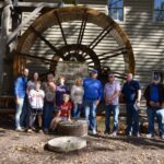 The Hampton, Scroggs, Odom and Fox families were honored to donate the equipment and installation of a new well and pump to keep the Grist Mill running at Meeks II. Photo by Brittany Holbrooks