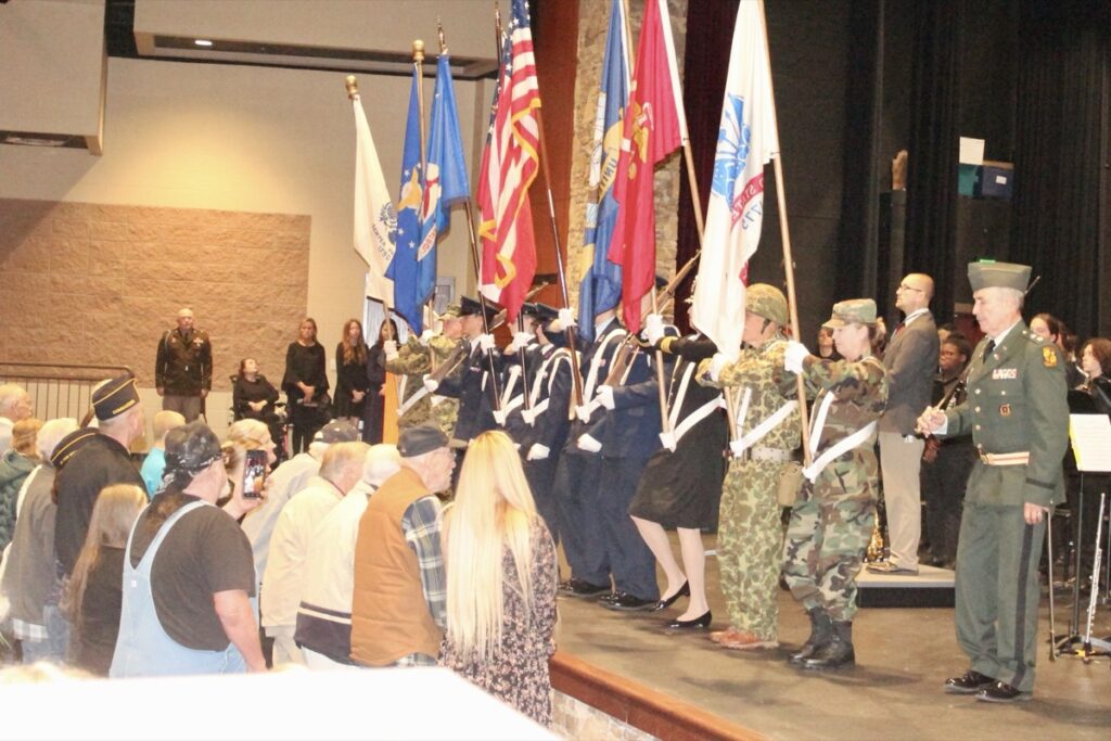 The community is invited to attend the Union County Schools Veterans Day Ceremony on Nov. 11. Photo by Brittany Holbrooks/2023