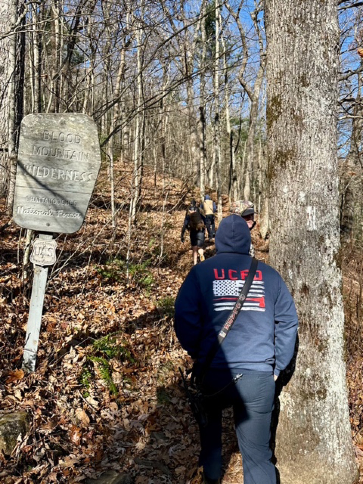 Dozens of searchers have been deploying daily to try to find Charles Hosch on the Byron Herbert Reece Trail.