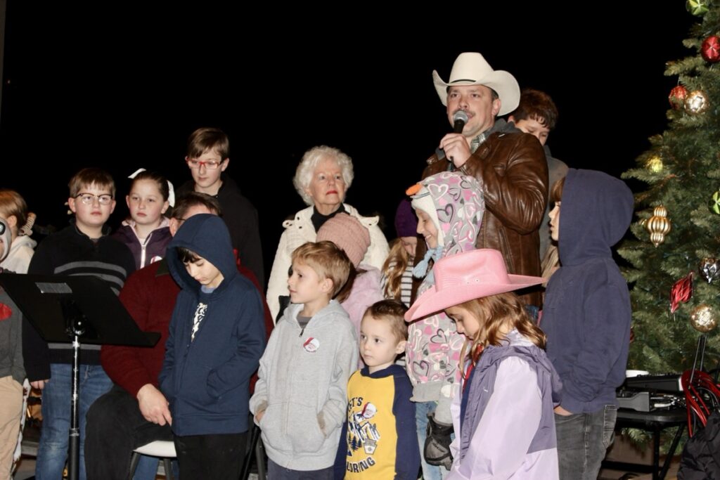 Set to return in 2025, country music sensation Justin Terry has become a part of the beloved Vogel State Park Christmas Program tradition. Photo by Brittany Holbrooks/2023