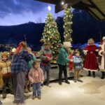 Vogel Christmas Program and Tree Lighting volunteers hosted families for the reliably faith-filled community tradition this month, complete with fun activities like caroling for youngsters. Photo by Samantha Laratta