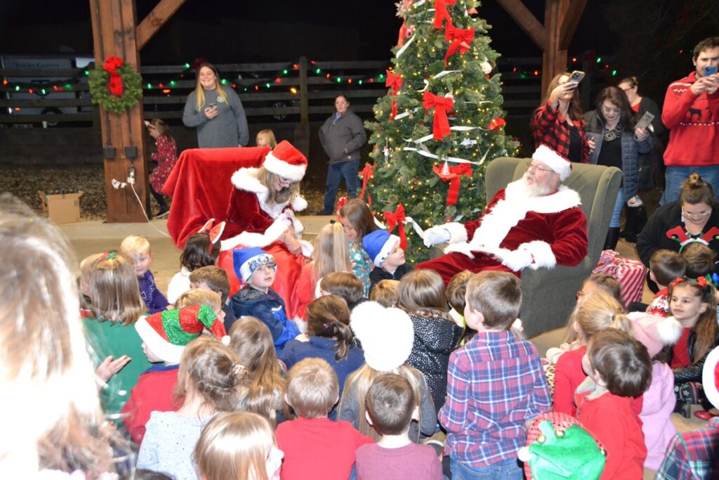In addition to its annual Tree Lighting tradition with Santa this Friday, the City of Young Harris will be celebrating 130 years since incorporating on Dec. 5, 1895. Photo by Towns County Herald/2022