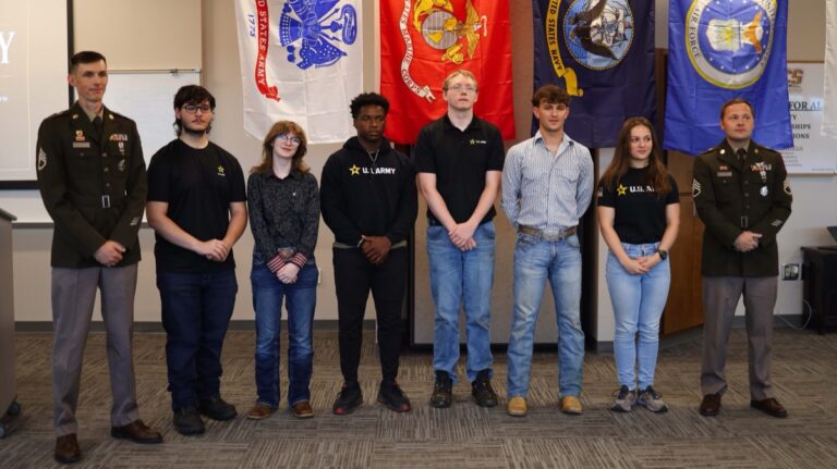 Seven UCHS seniors commit to military service