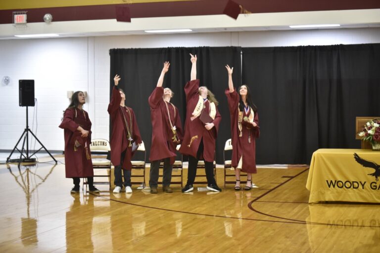 Woody Gap graduates five in ceremony on Saturday