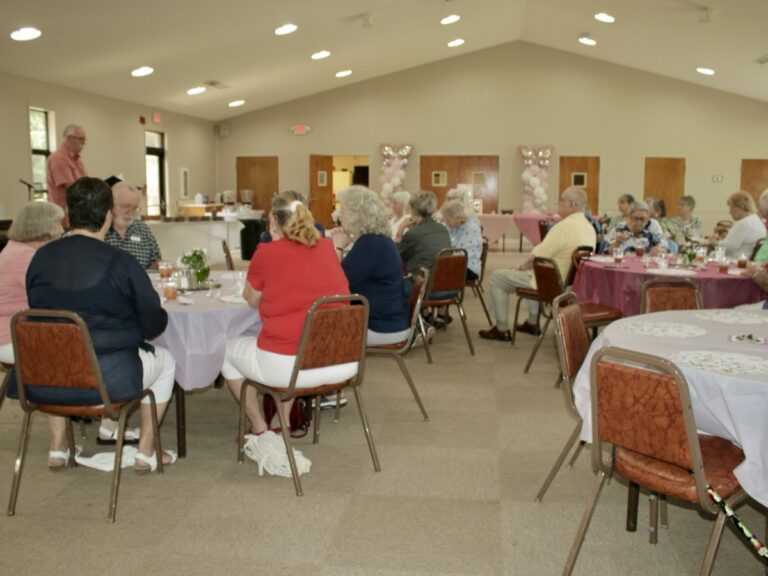 Local cancer survivors gather for a solidarity luncheon in Union County, Georgia